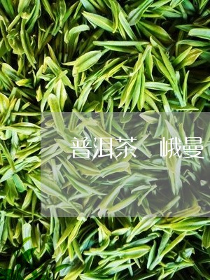 普洱茶 峨曼/2023042747202